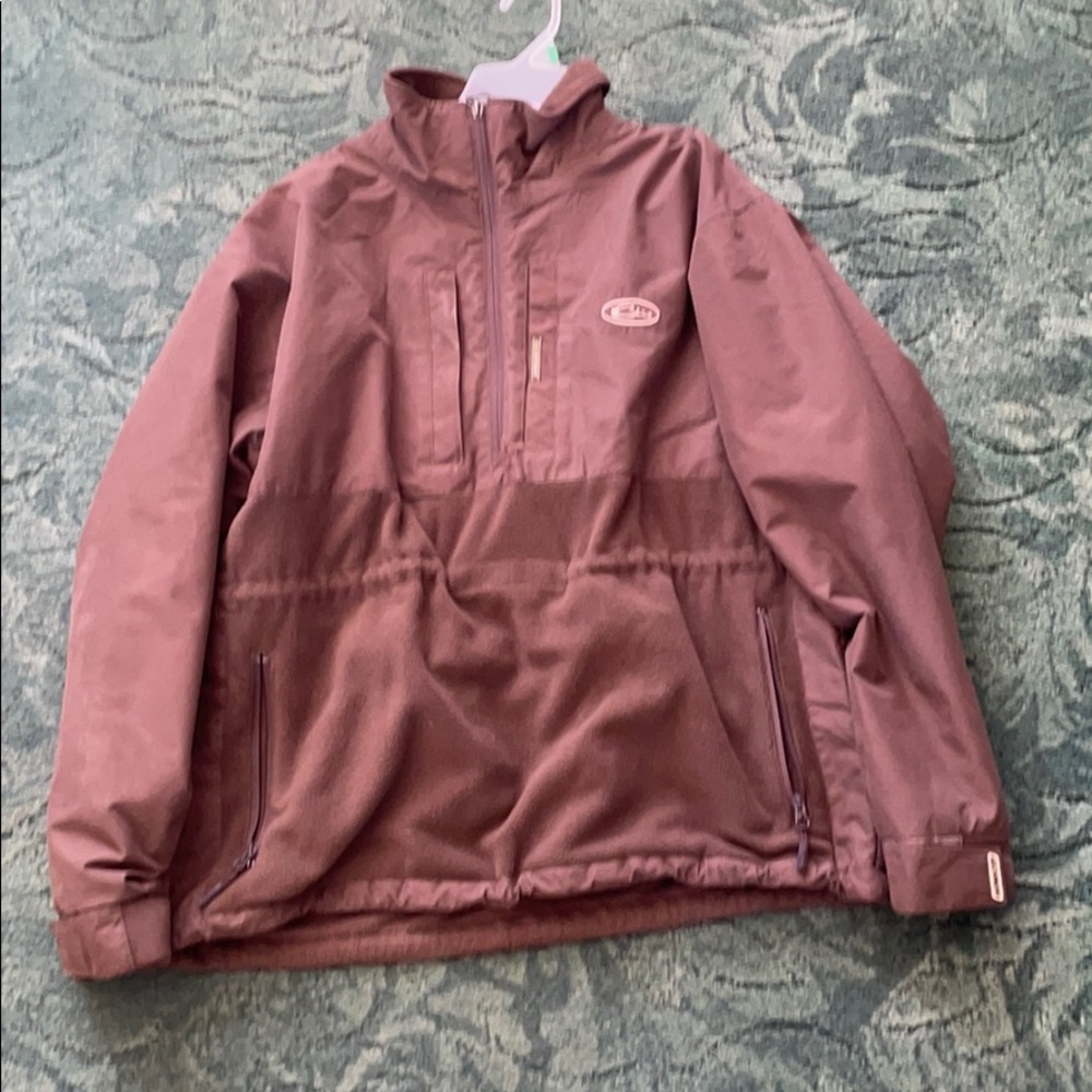Drake waterproof fleece line jacket.
